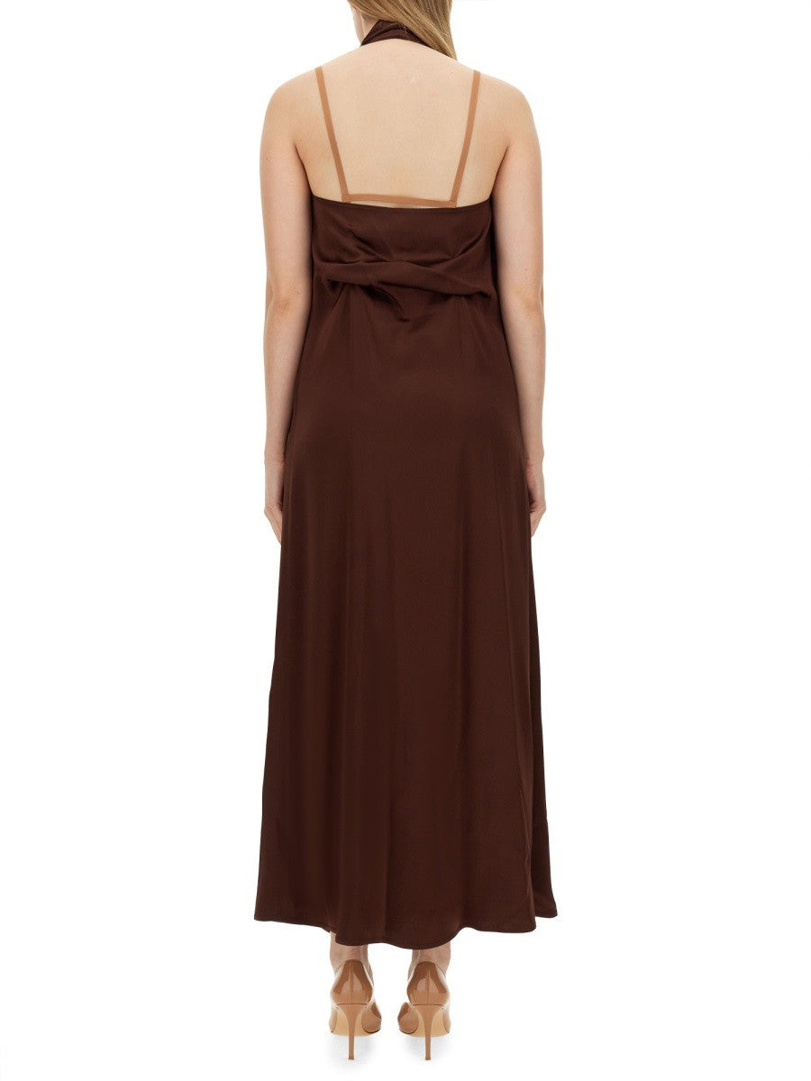 SILK CREPE DRESS