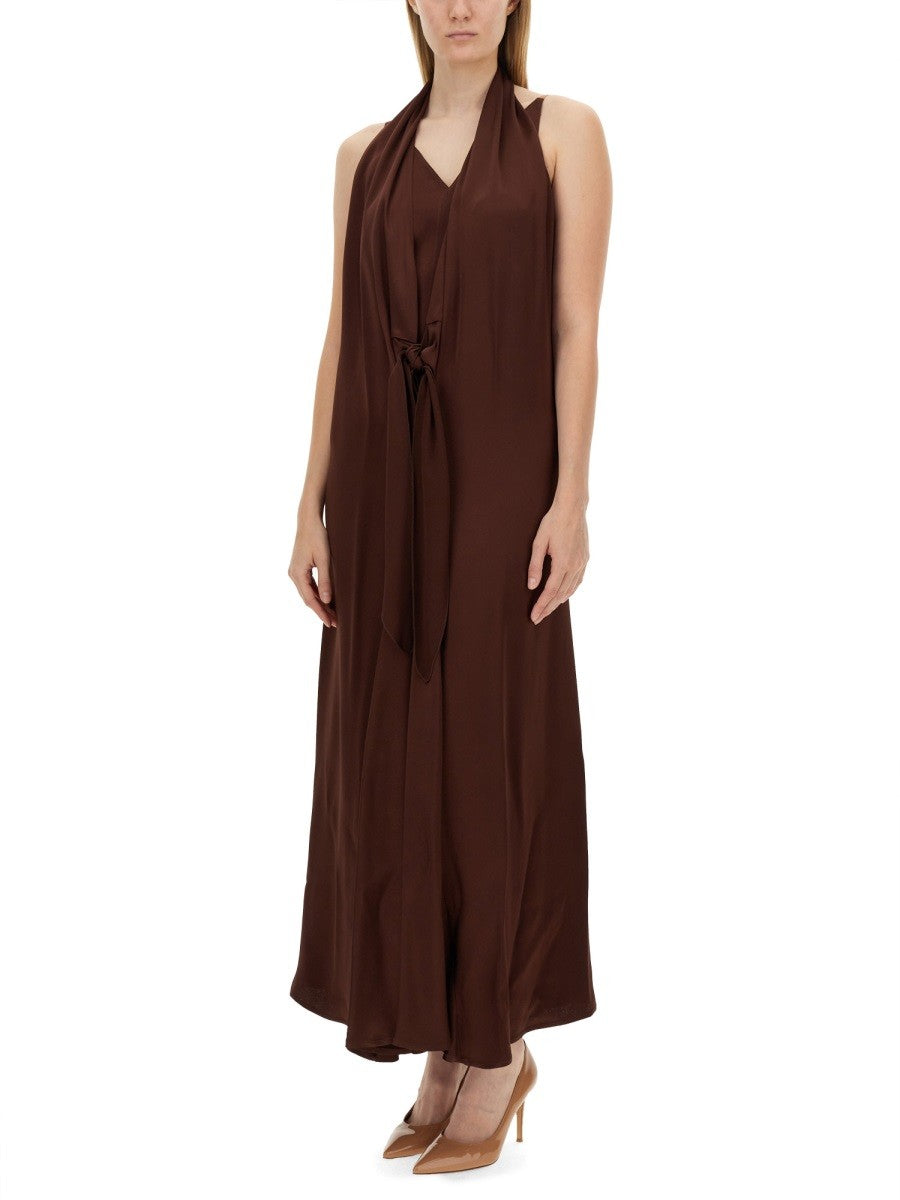 SILK CREPE DRESS