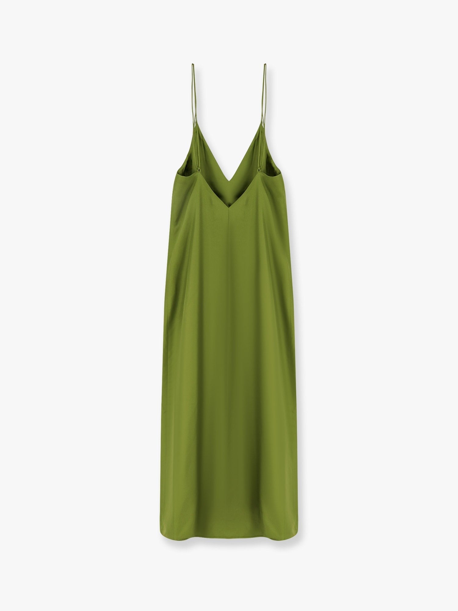 Silk dress with laces