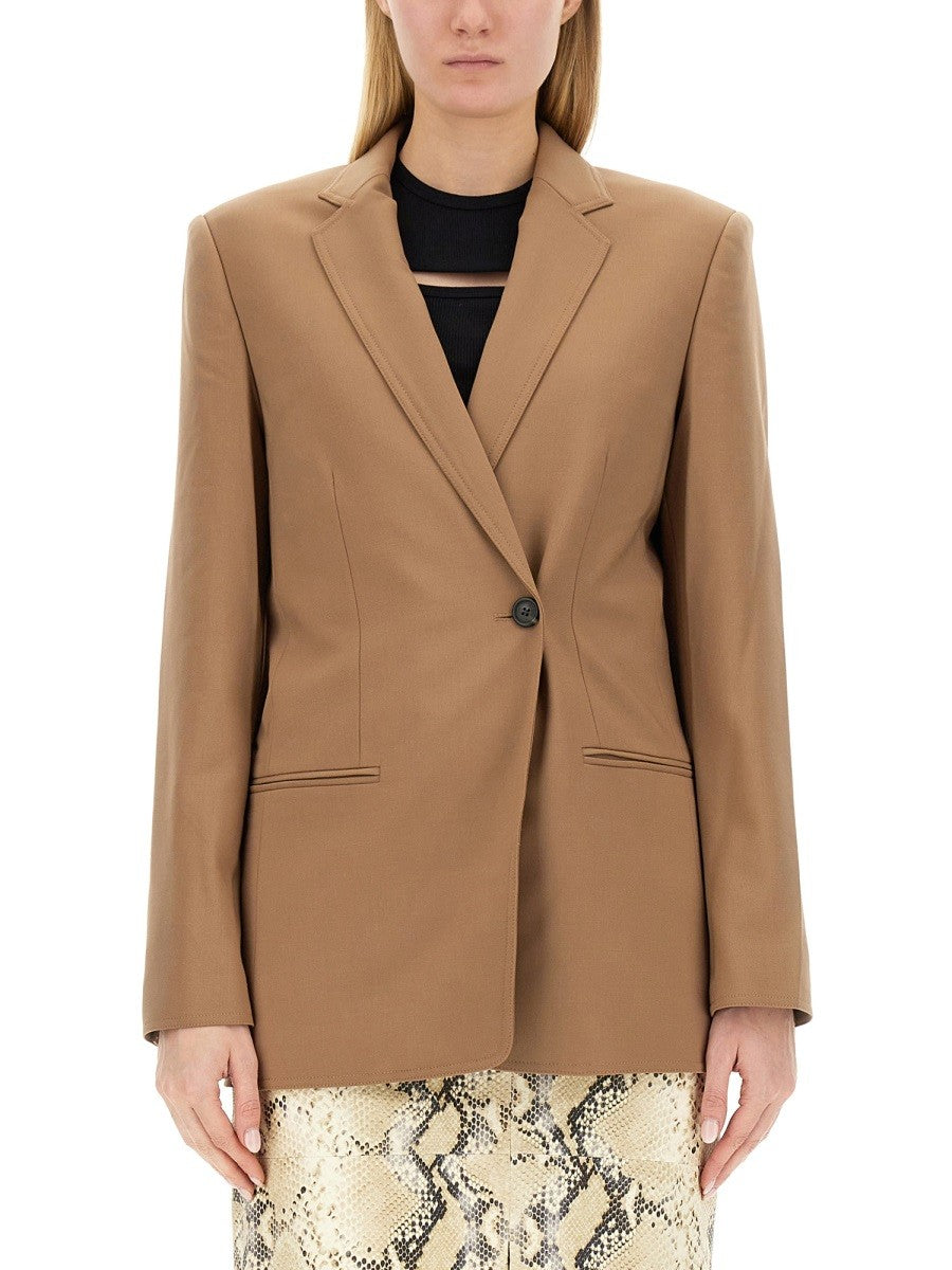 SINGLE-DOUBLE BREASTED BLAZER