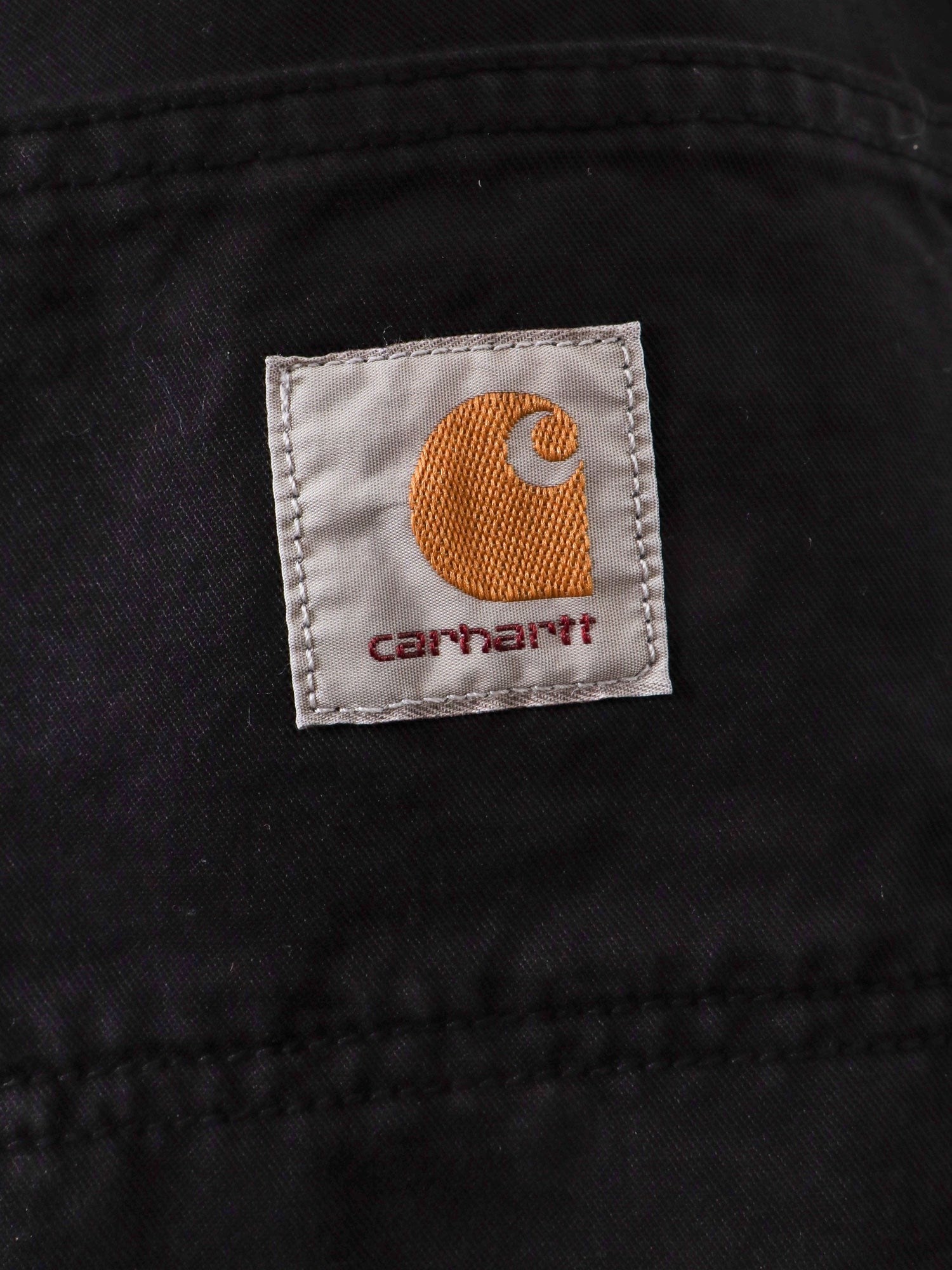 Bermuda en coton à genou simple avec patch logo