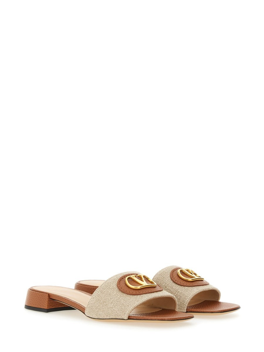 SLIDE SANDAL VLOGO SIGNATURE