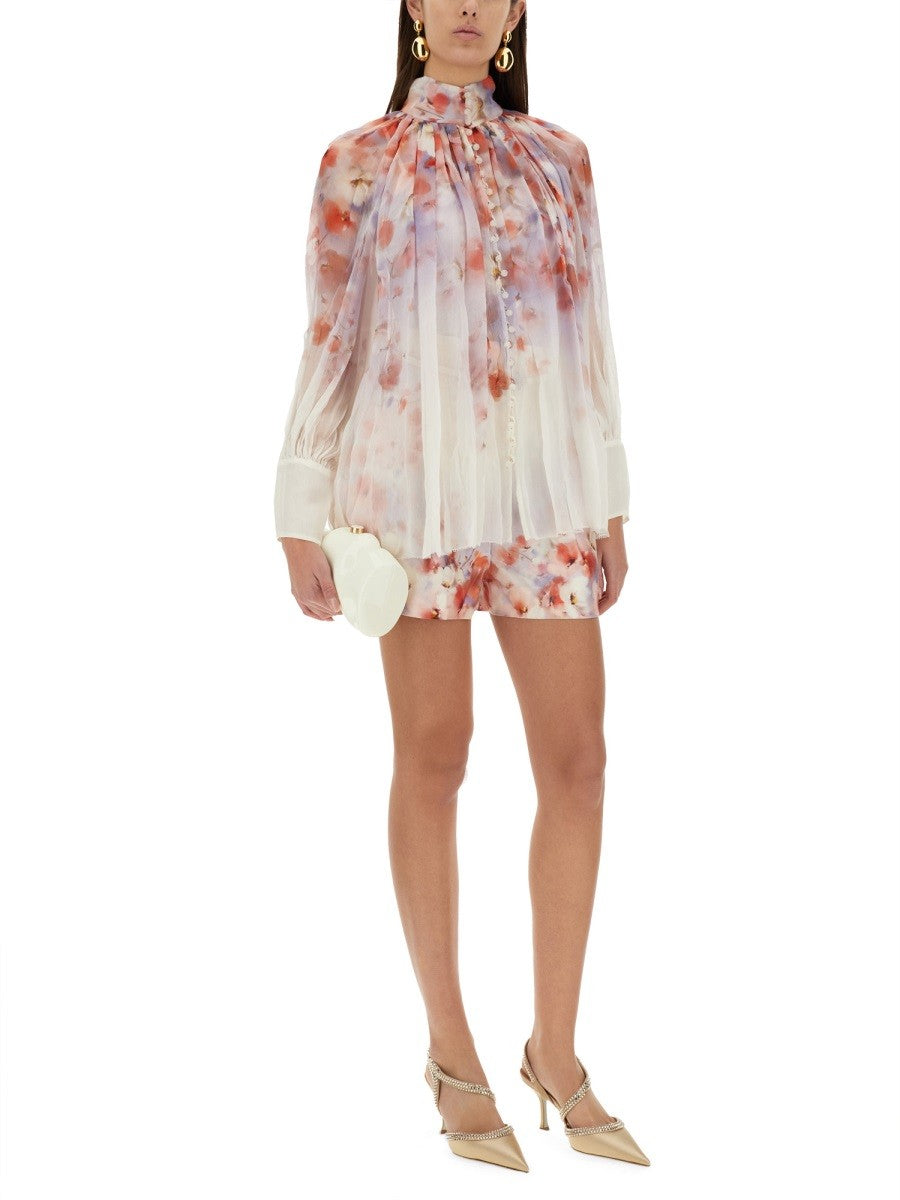 Chemisier blouse écrasant