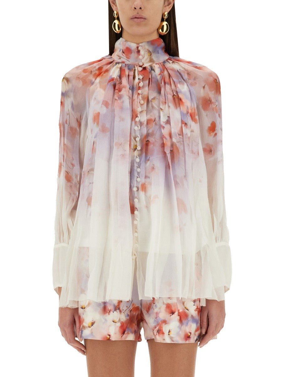 Chemisier blouse écrasant