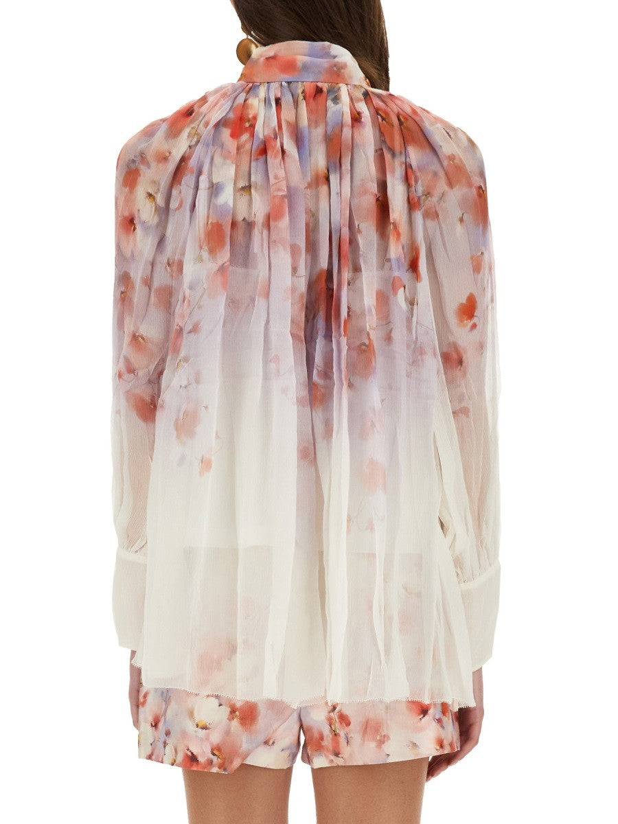 Chemisier blouse écrasant