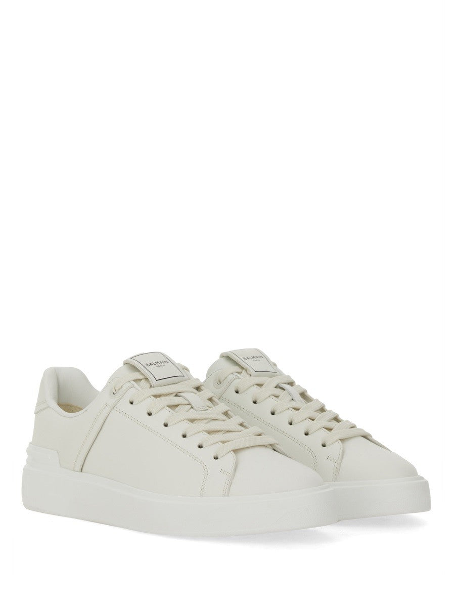 Baskets en cuir de veau