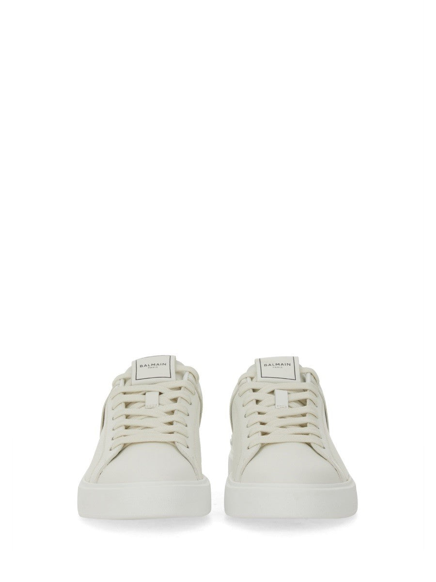 Baskets en cuir de veau