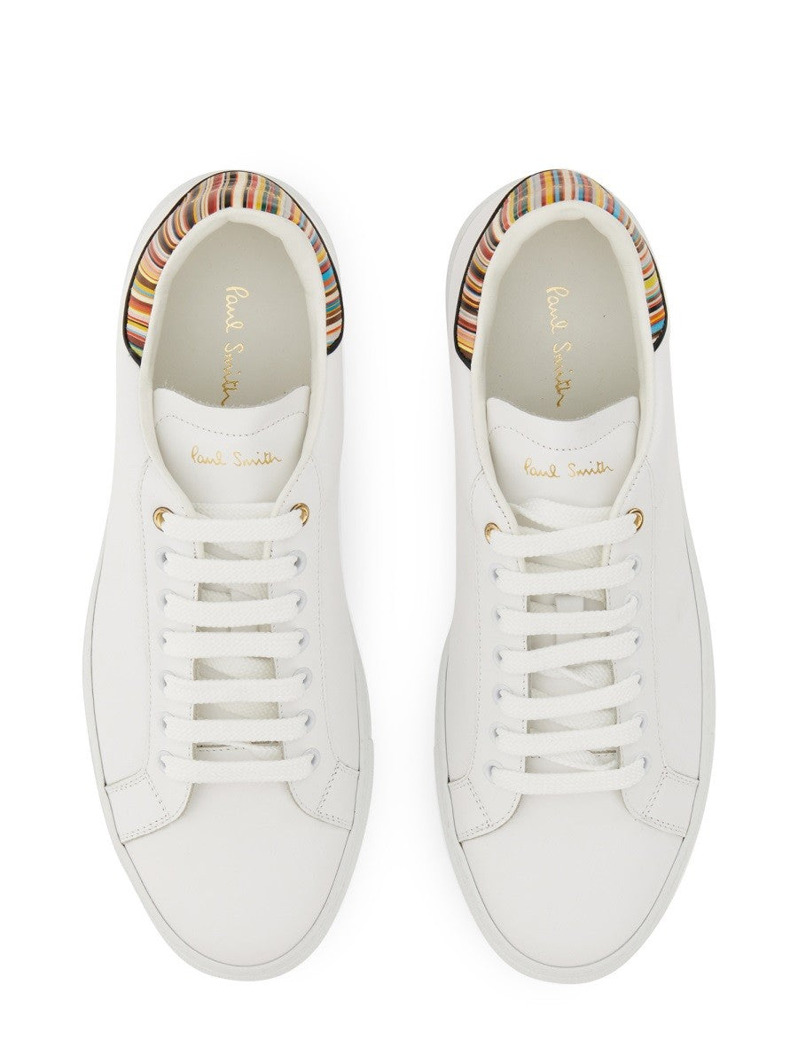 BASKETS EN PELLE