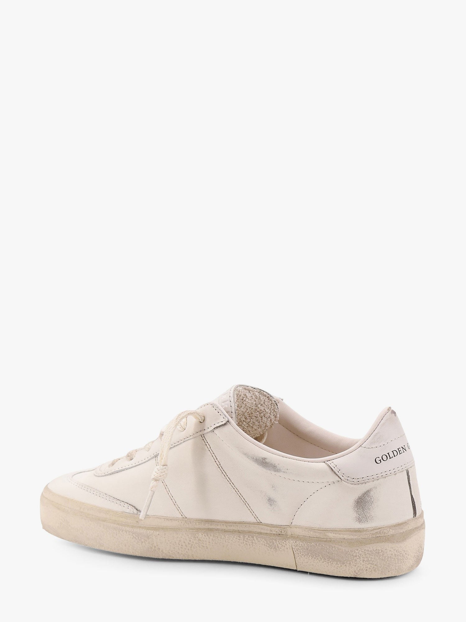 Baskets basses en cuir Soul Star avec effet usé