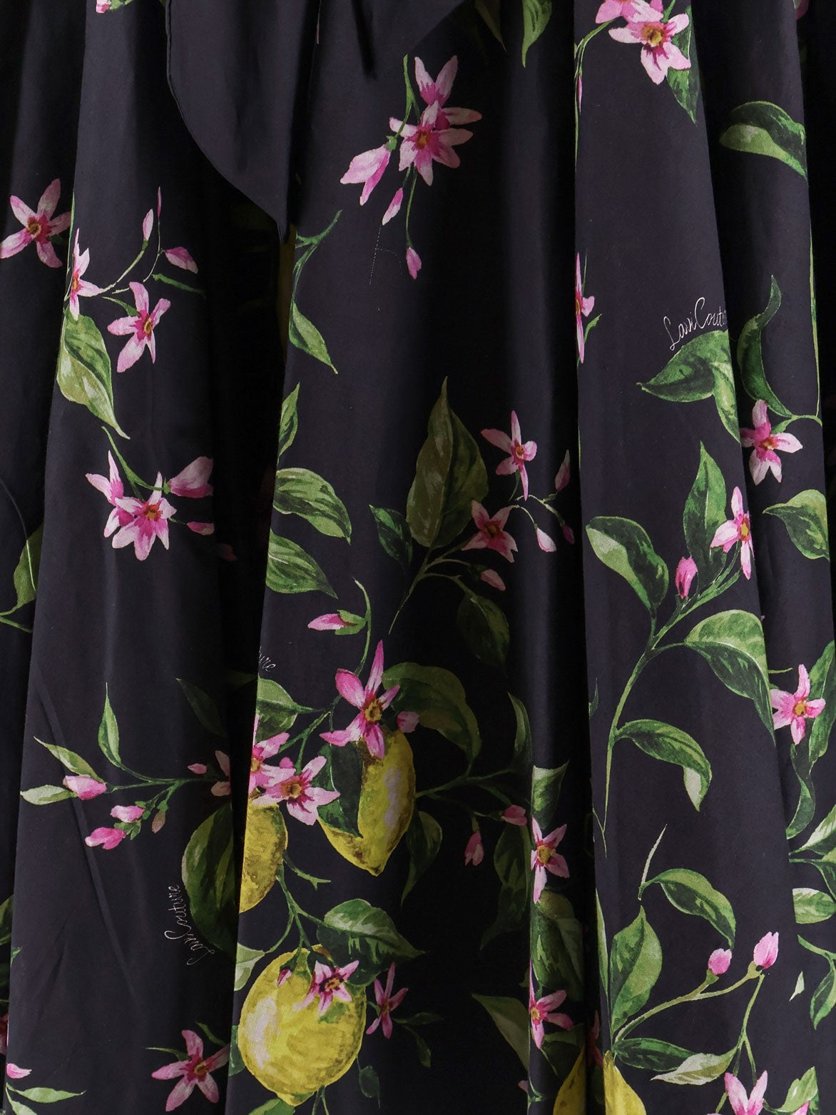 Spritz Cotton Chemisier Dress Multicolor Print