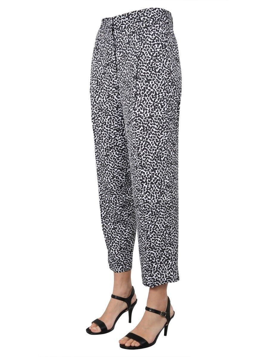 Zip And Hook Straight Fit Pants