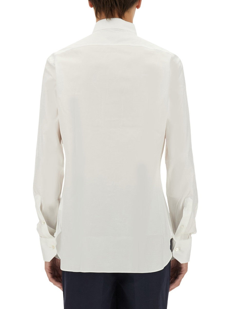 CHEMISE EN COTON EXTENSIBLE
