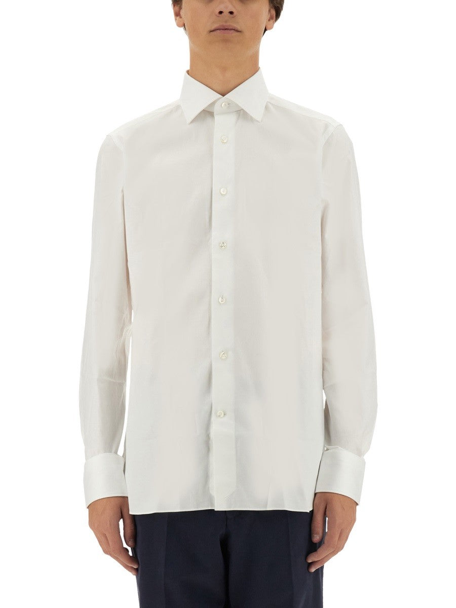CHEMISE EN COTON EXTENSIBLE