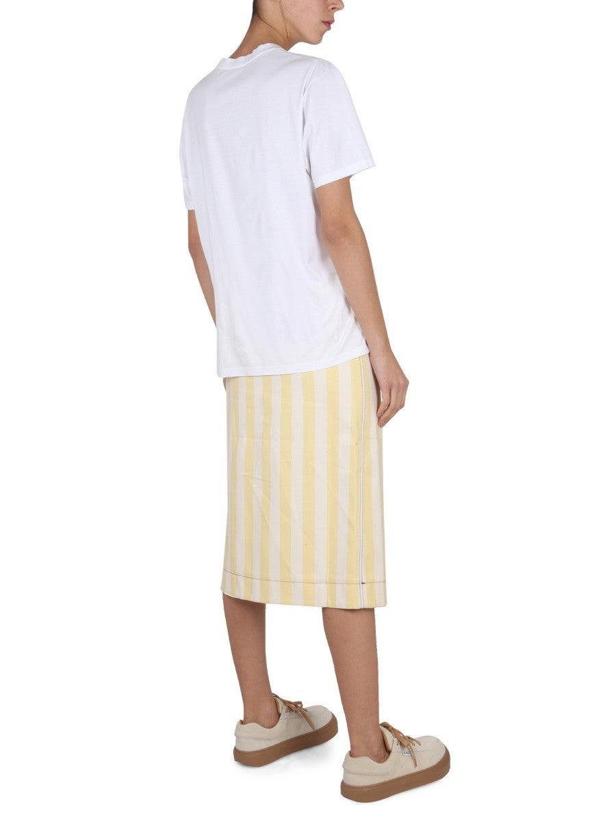 STRIPED PATTERN SKIRT | Basement 88