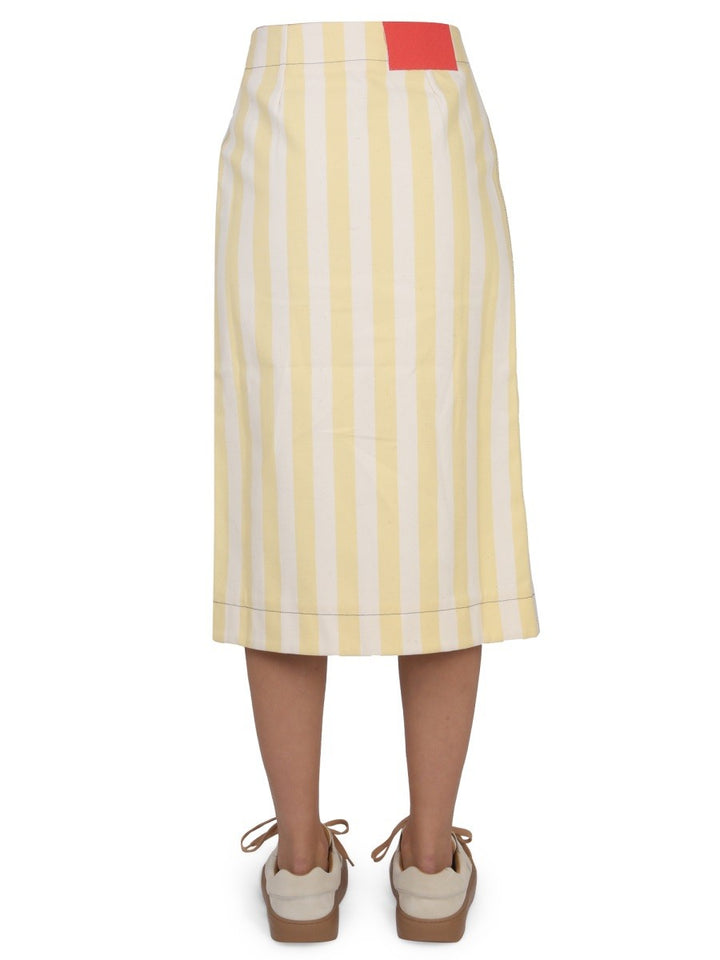 STRIPED PATTERN SKIRT | Basement 88