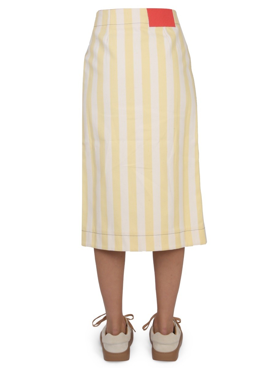 STRIPED PATTERN SKIRT | Basement 88