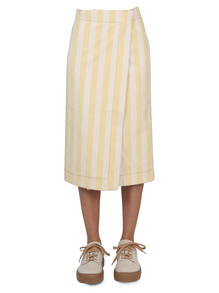 STRIPED PATTERN SKIRT | Basement 88