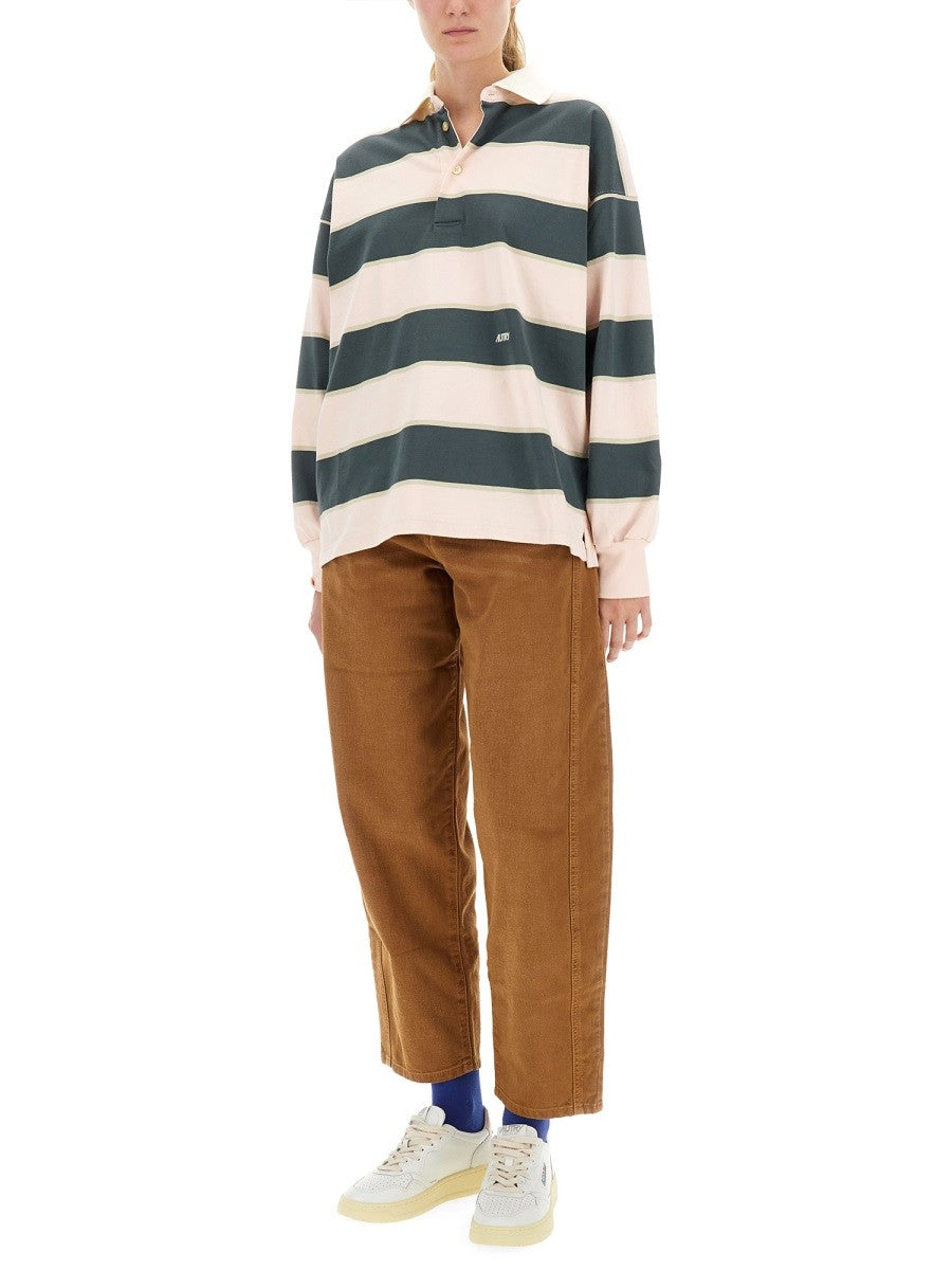 STRIPED POLO.