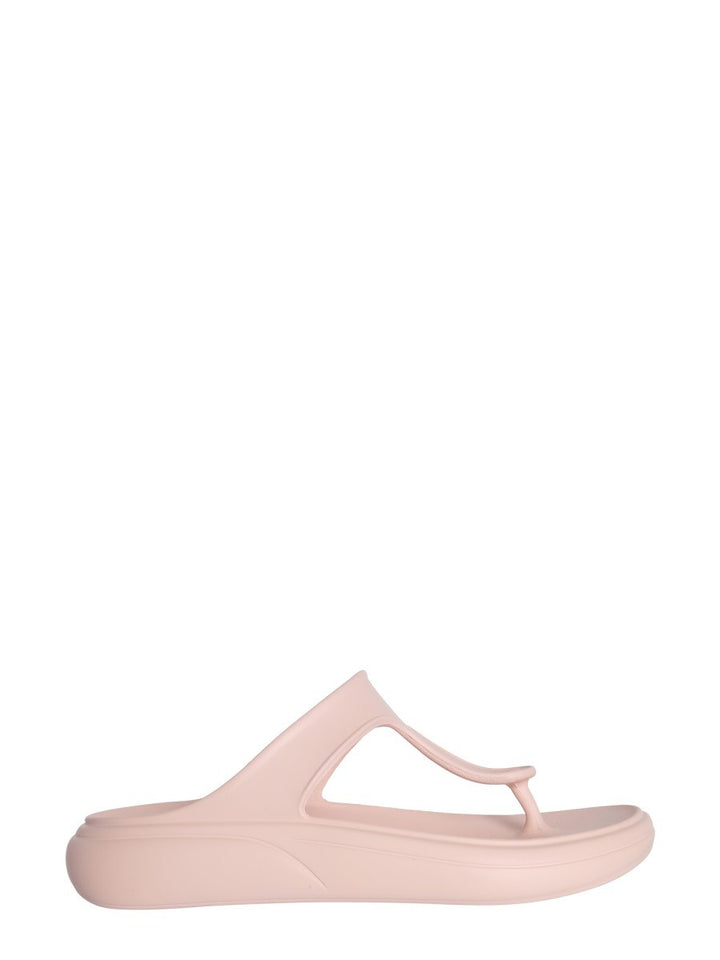 STUFLEX T-STRAP SLIDE SANDALS | Basement 88