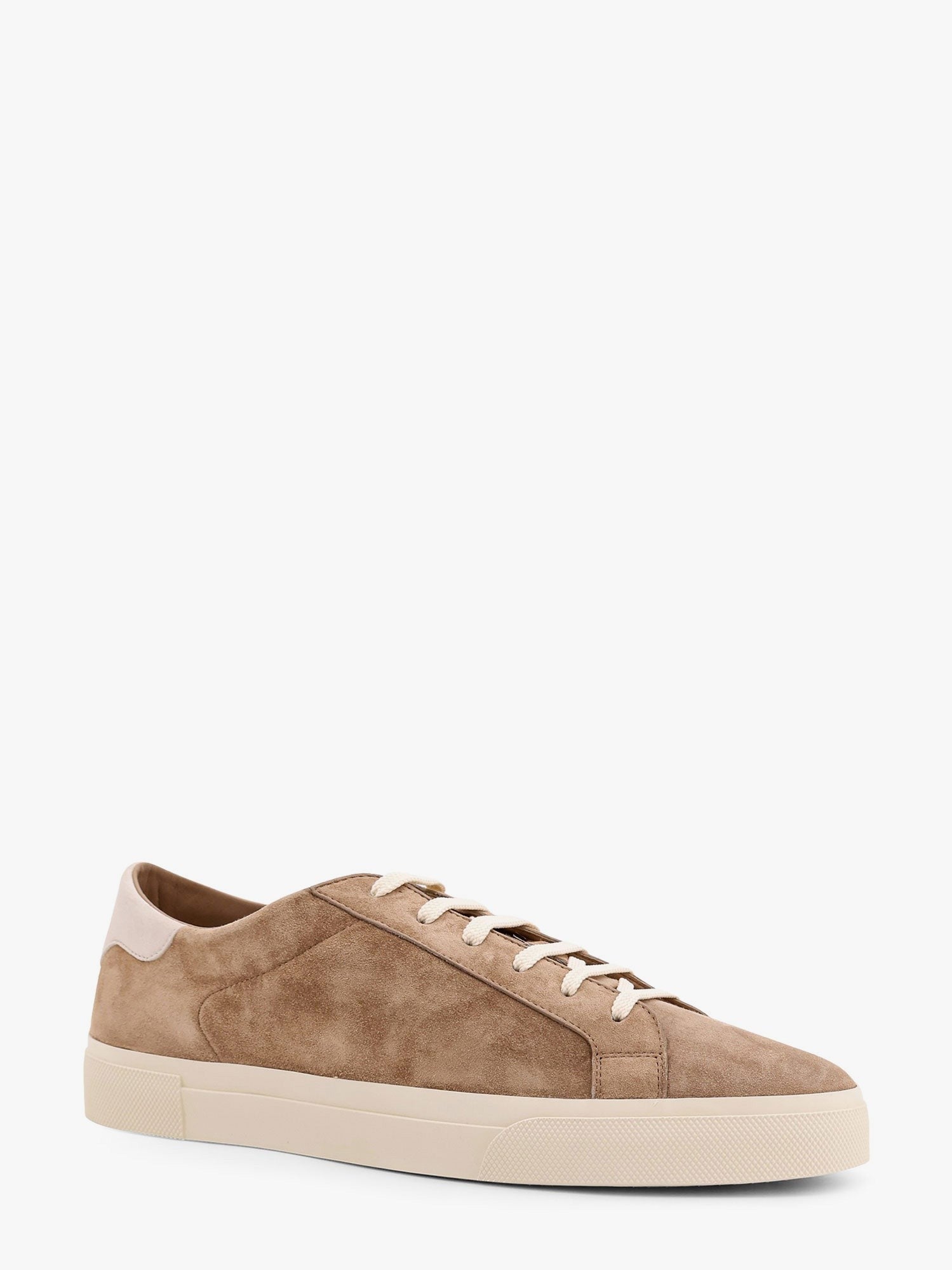 Baskets basses en daim