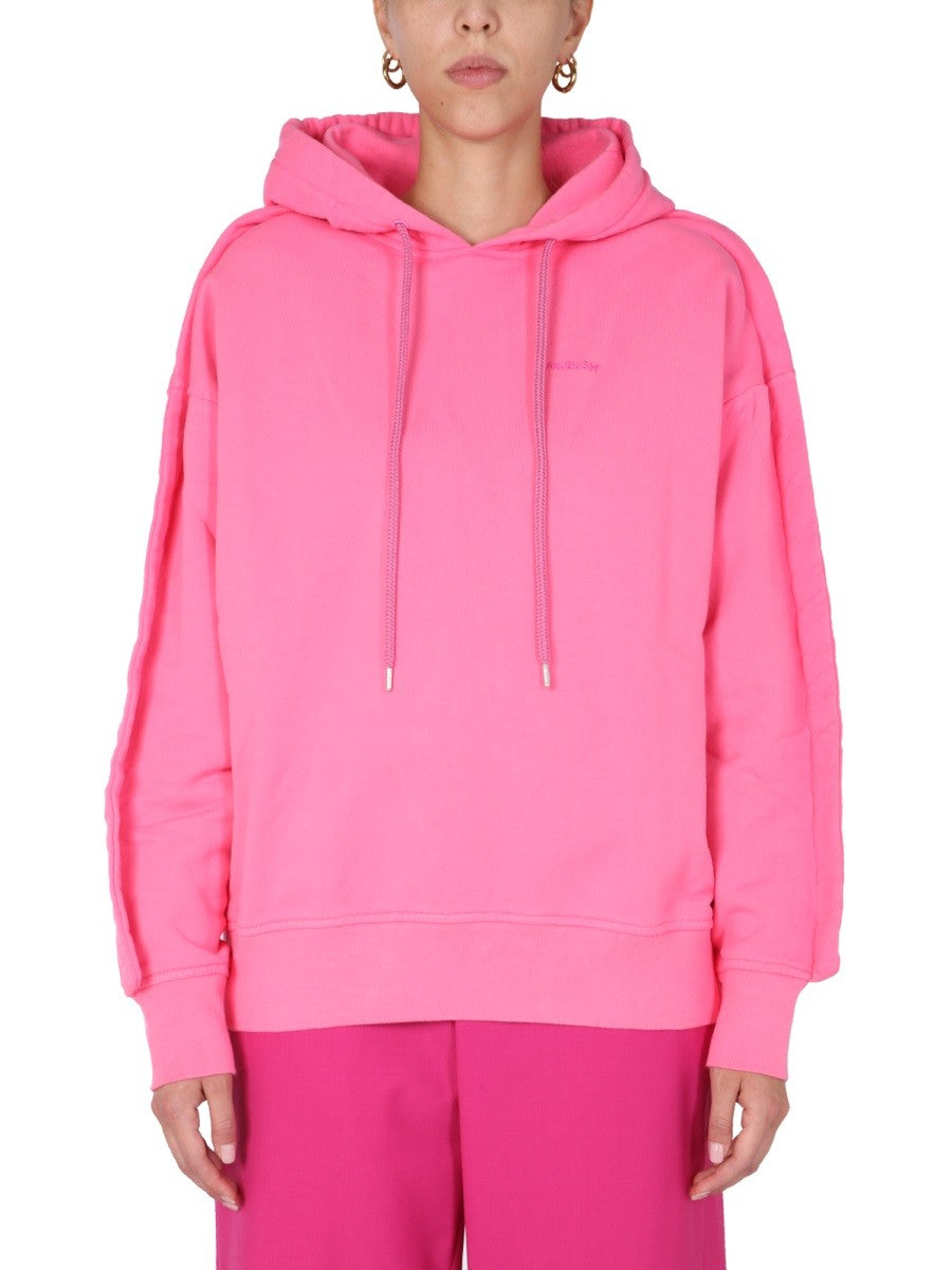 Hooded Sweatshirt With Embroidered Logo