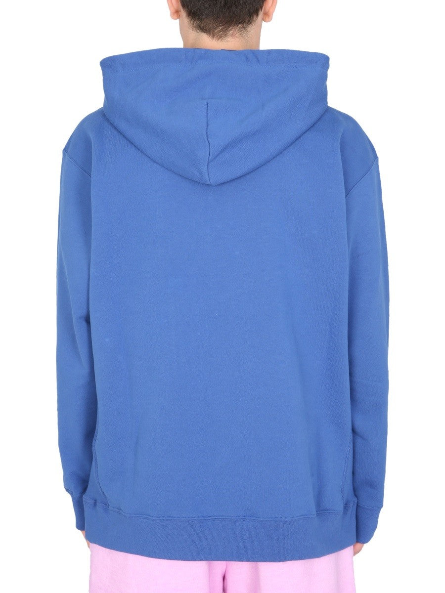 SWEATSHIRT WITH LOGO BOX | Basement 88