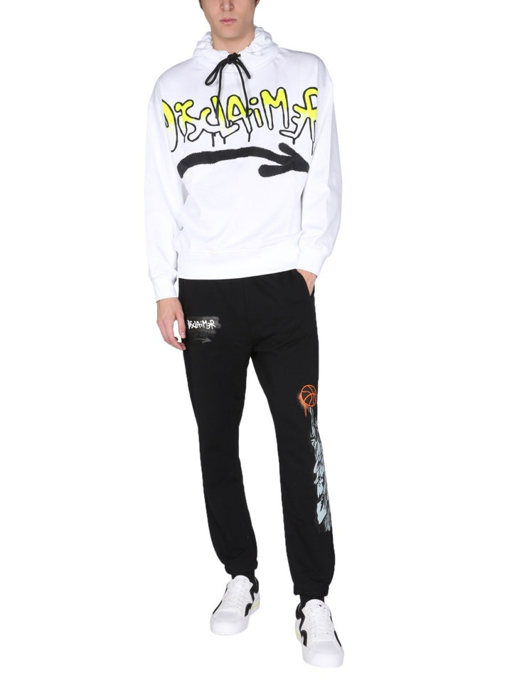 SWEATSHIRT WITH LOGO PRINT | Basement 88