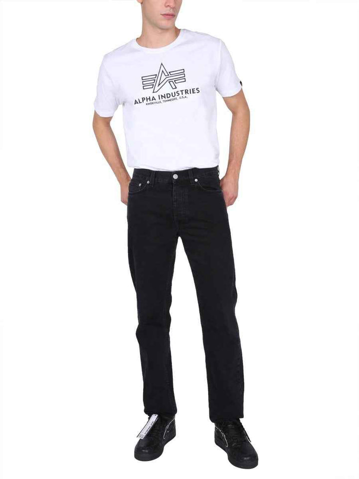 T-SHIRT WITH EMBROIDERED LOGO