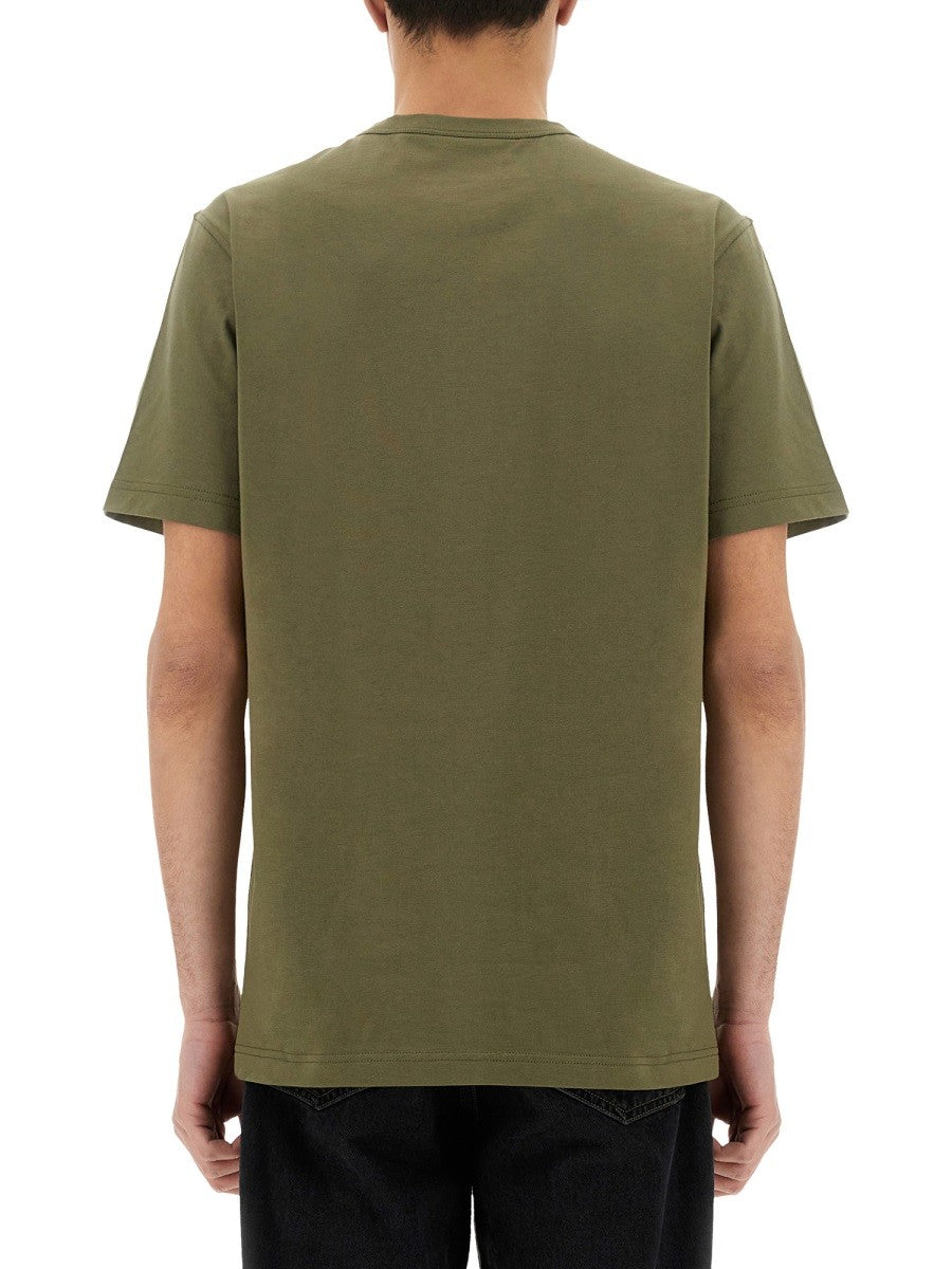 T-SHIRT WITH LOGO PATCH