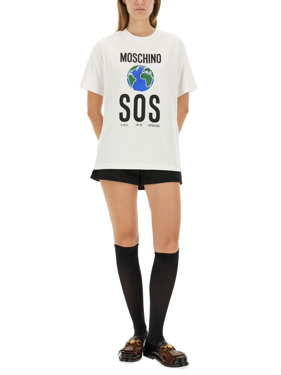 T-SHIRT WITH PRINT