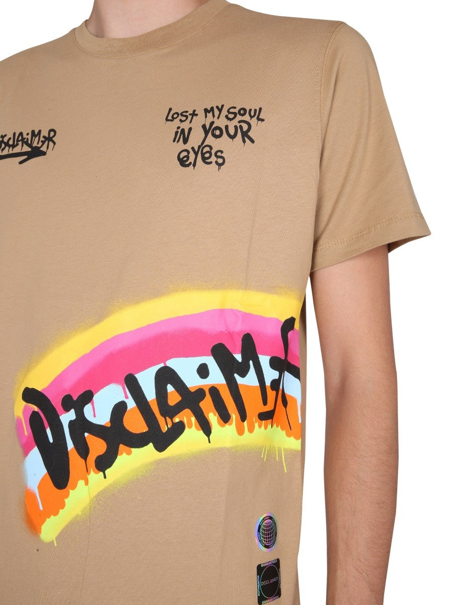 T-SHIRT WITH SCREEN PRINT | Basement 88