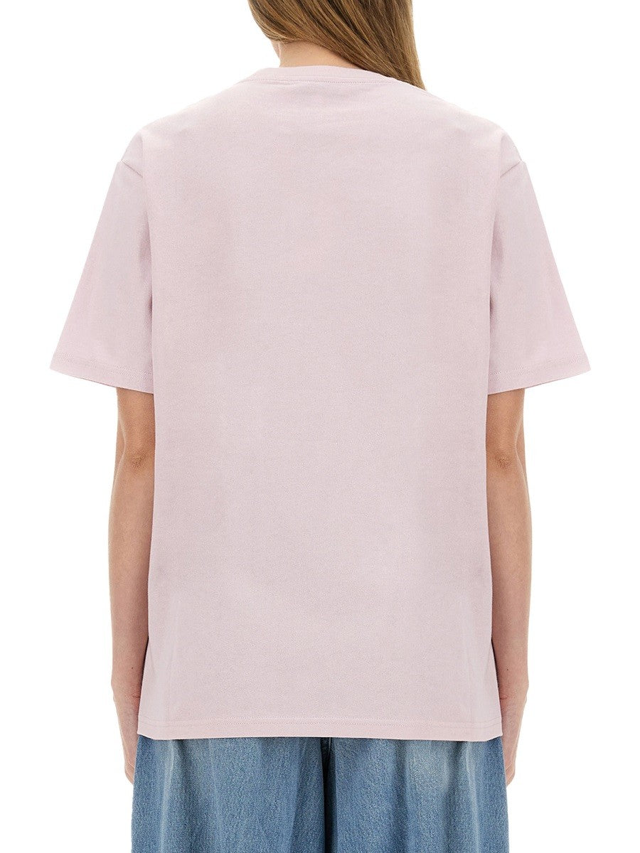 T-SHIRT WITH WINDOW EMBROIDERY
