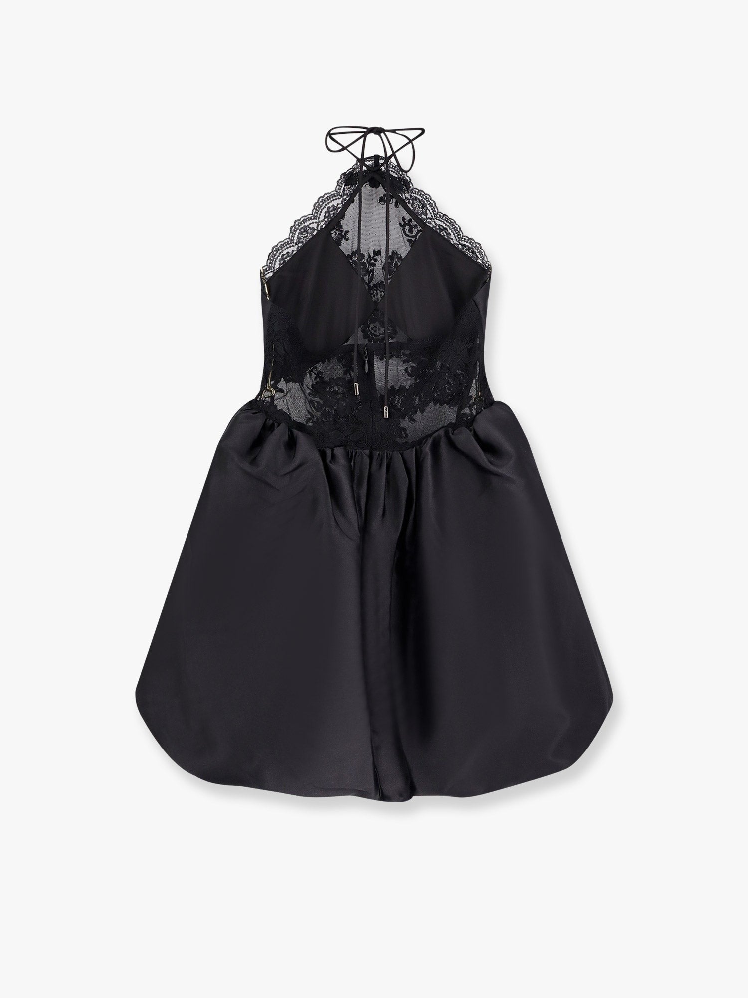 Black Taffeta Mini Dress