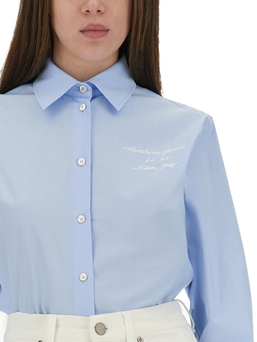 CHEMISE SUR MESURE AVEC LOGO BRODÉ