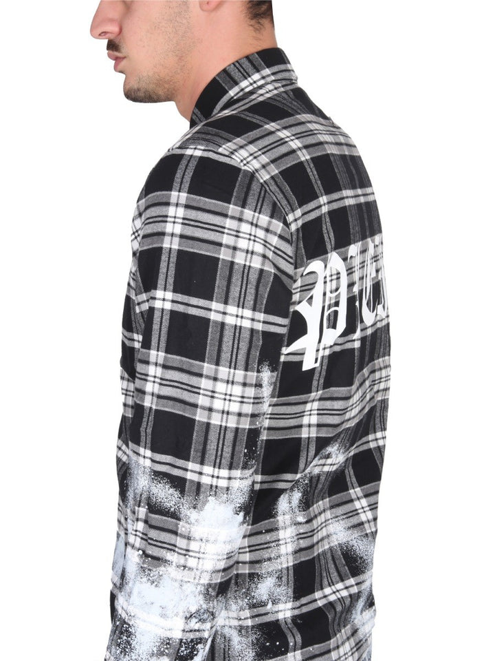 TARTAN PATTERN SHIRT | Basement 88