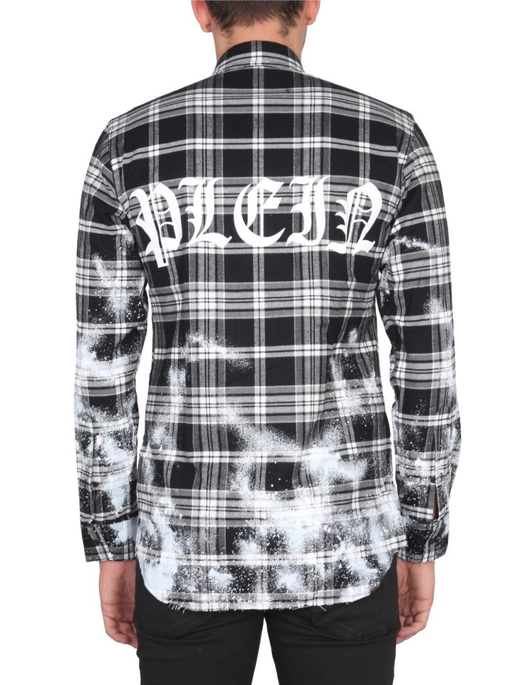 TARTAN PATTERN SHIRT | Basement 88