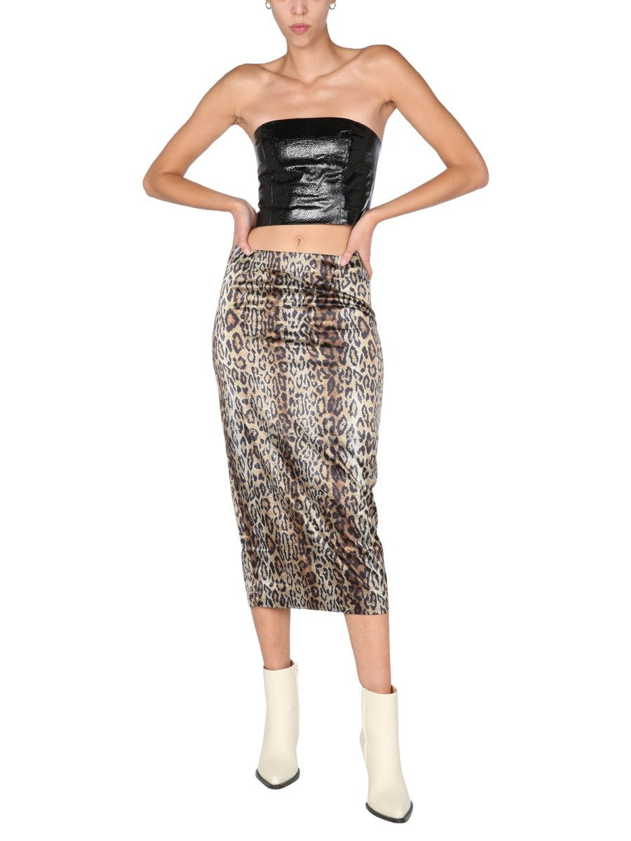 Back Zip "TASHA" Skirt