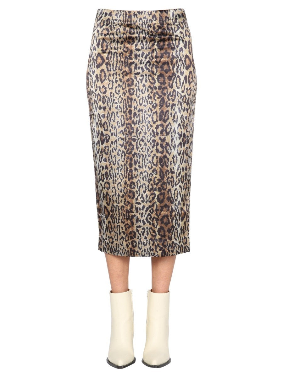 Back Zip "TASHA" Skirt