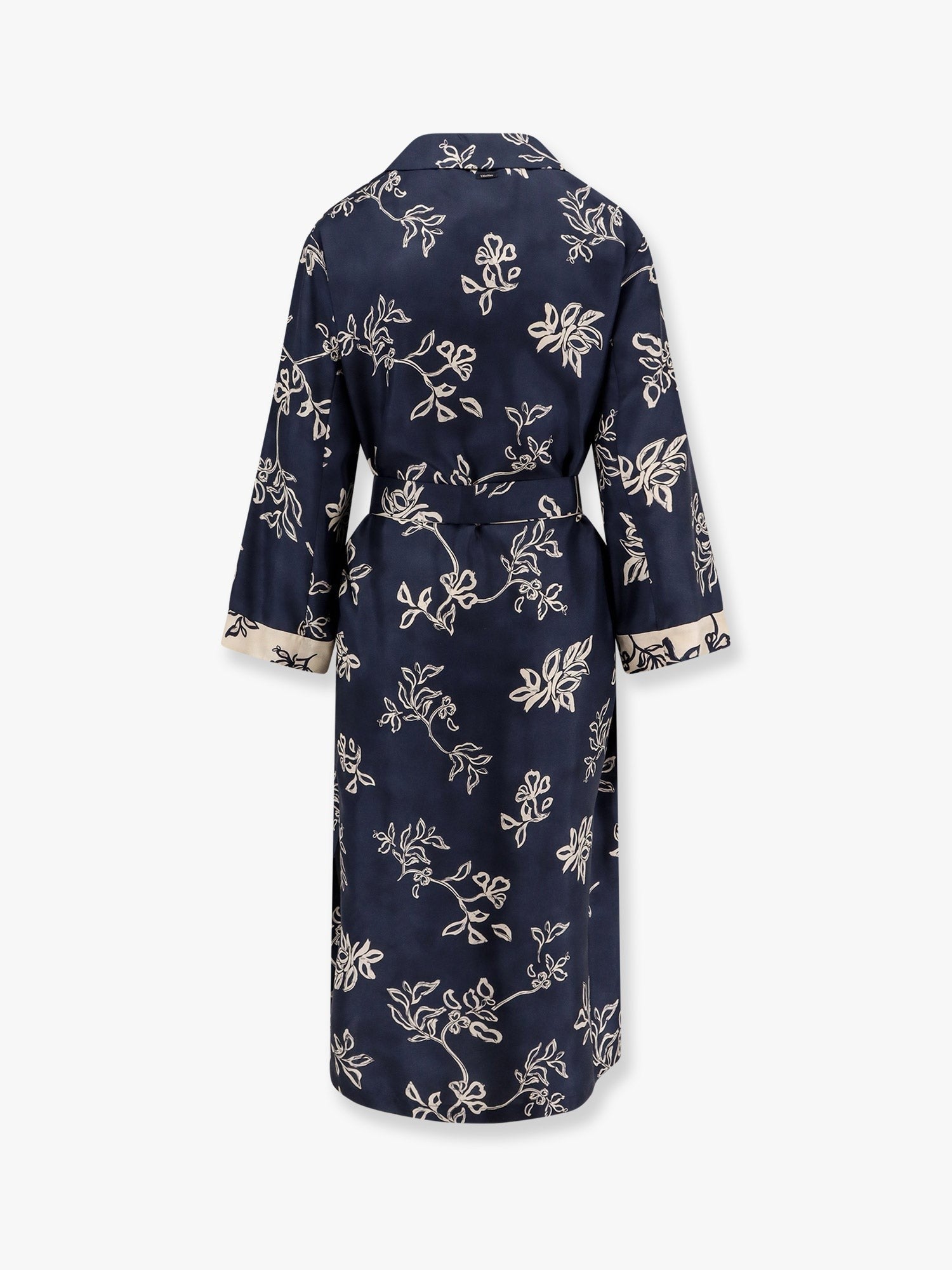 Timeo Kaftan Silk Dress Floral Print