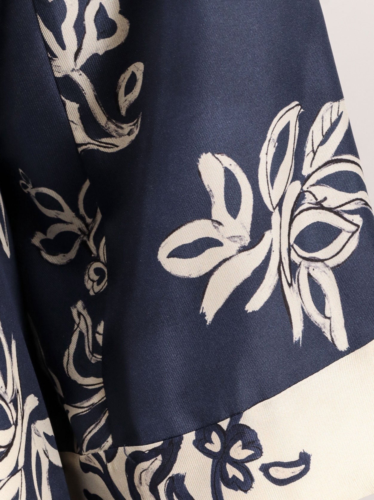 Timeo Kaftan Silk Dress Floral Print