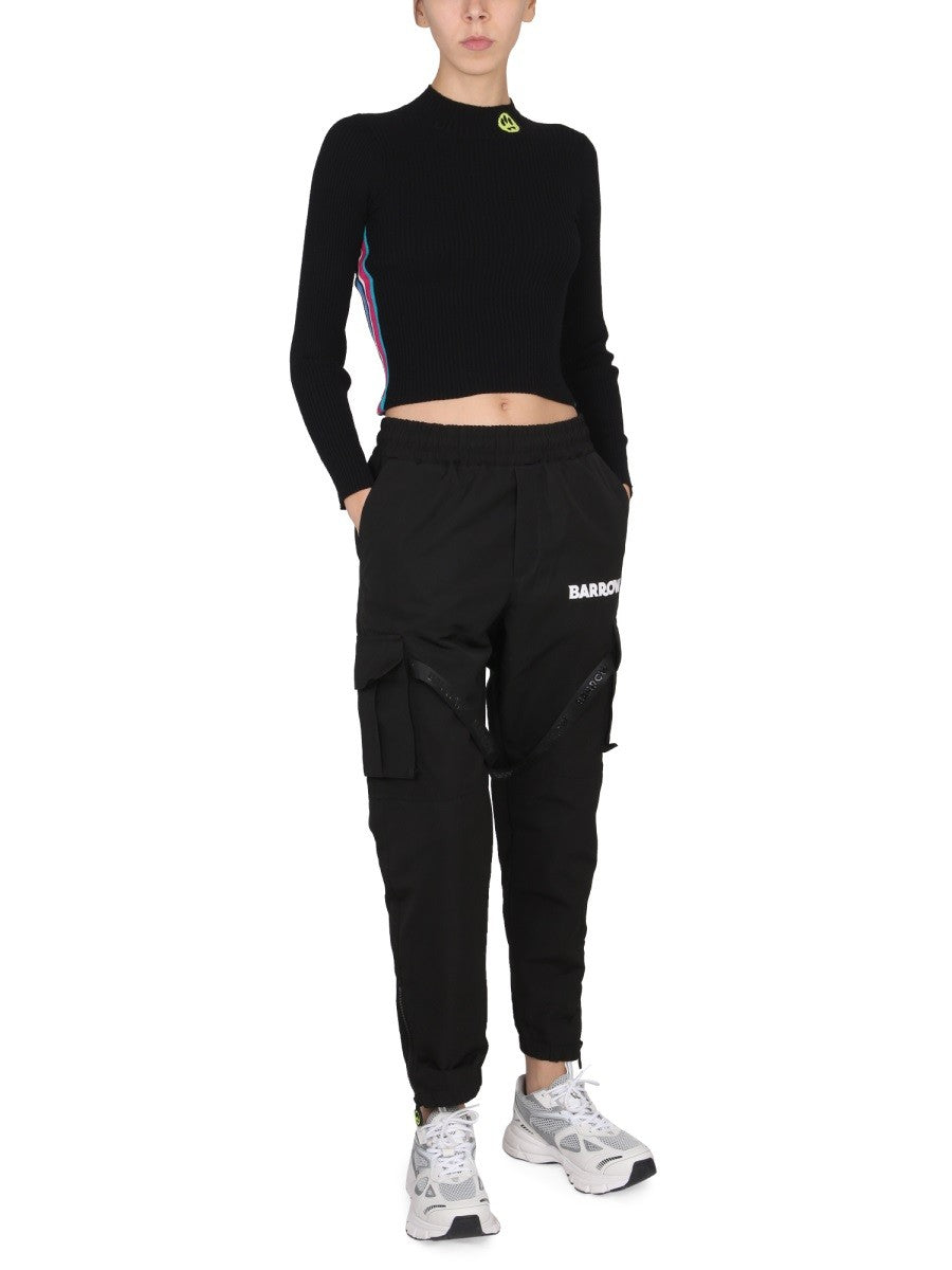 TOP WITH LOGO AND COLORED BANDS | Basement 88