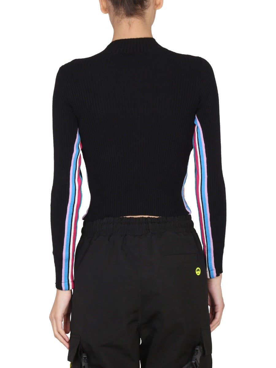 TOP WITH LOGO AND COLORED BANDS | Basement 88