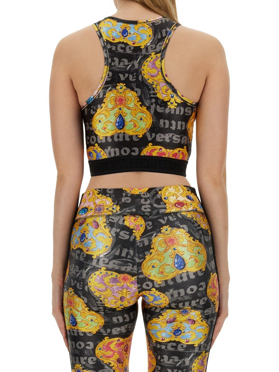 Slim Fit Top With Print