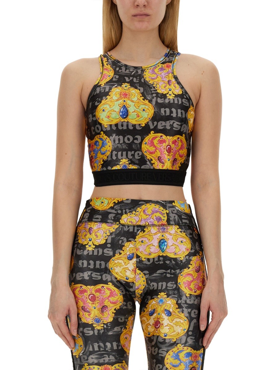 Slim Fit Top With Print