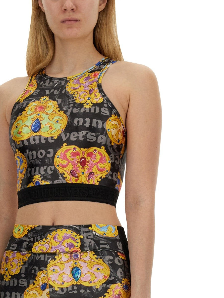 Slim Fit Top With Print