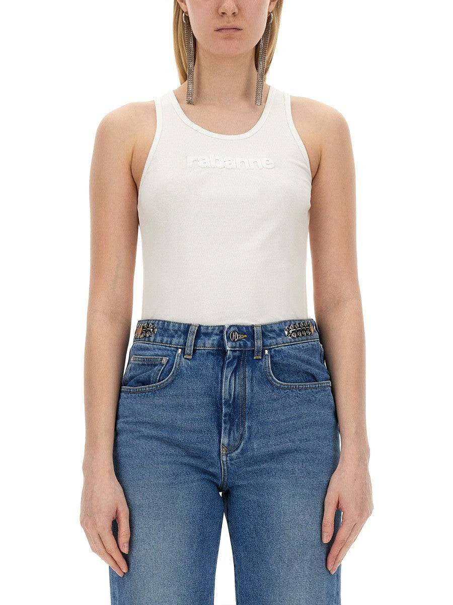 Slim Fit Tops With Logo