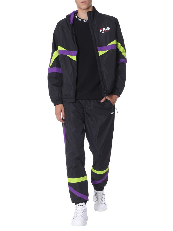 TRACK SWEATSHIRT WITH ZIP | Basement 88