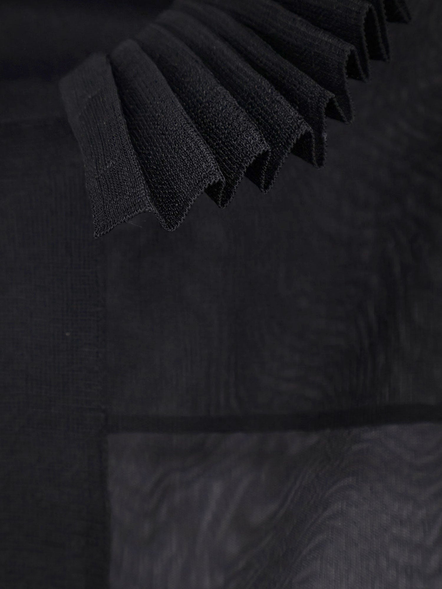 Chemise en voile transparent