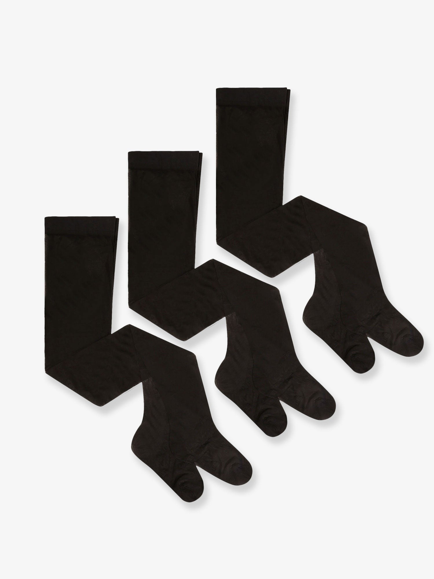 Tripack Stretch Nylon Socks