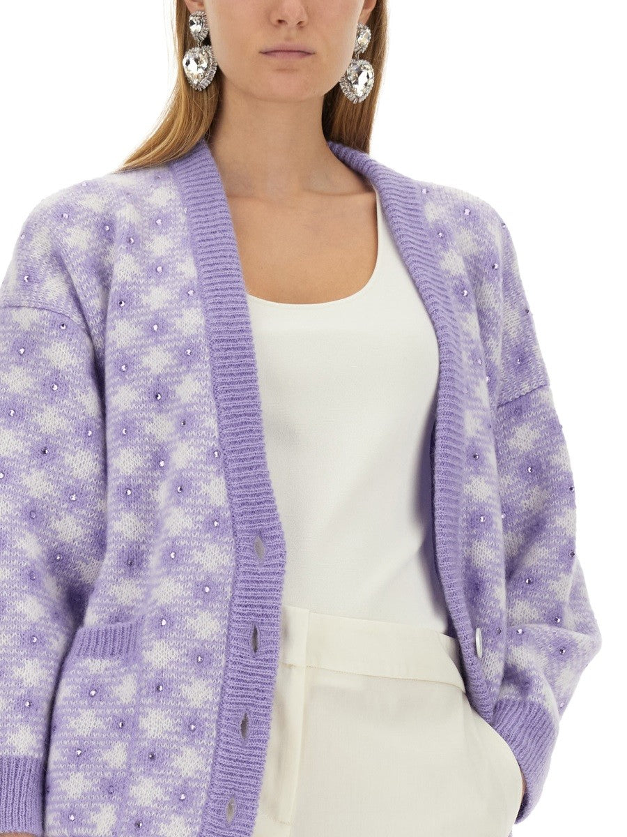 CARDIGAN À COL EN V